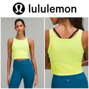 Lululemon Power Pivot Ribbed Reversible (electric Lemon)